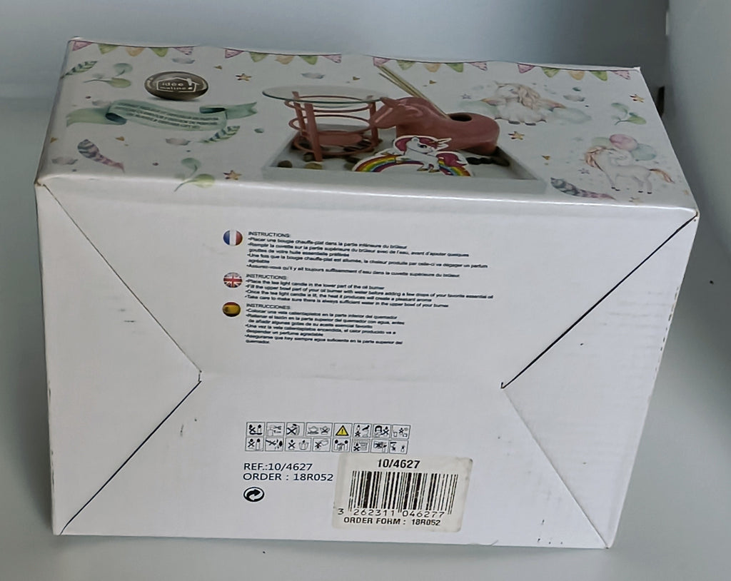 Coffret Brûle-Parfum & Diffuseur Licorne – Idée Maline Cadeau Féerique