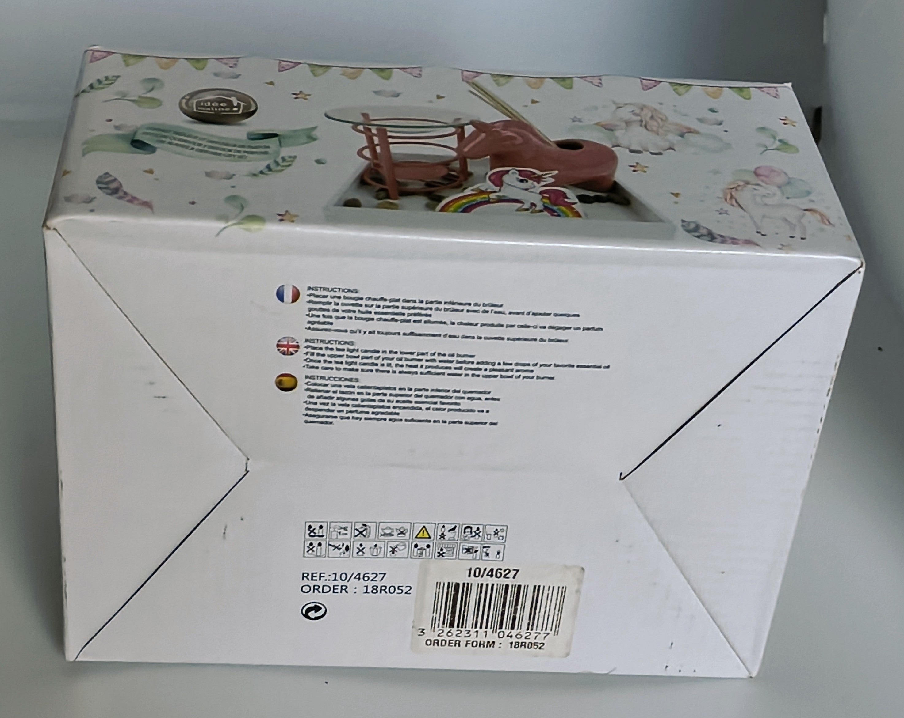 Coffret Brûle-Parfum & Diffuseur Licorne – Idée Maline Cadeau Féerique