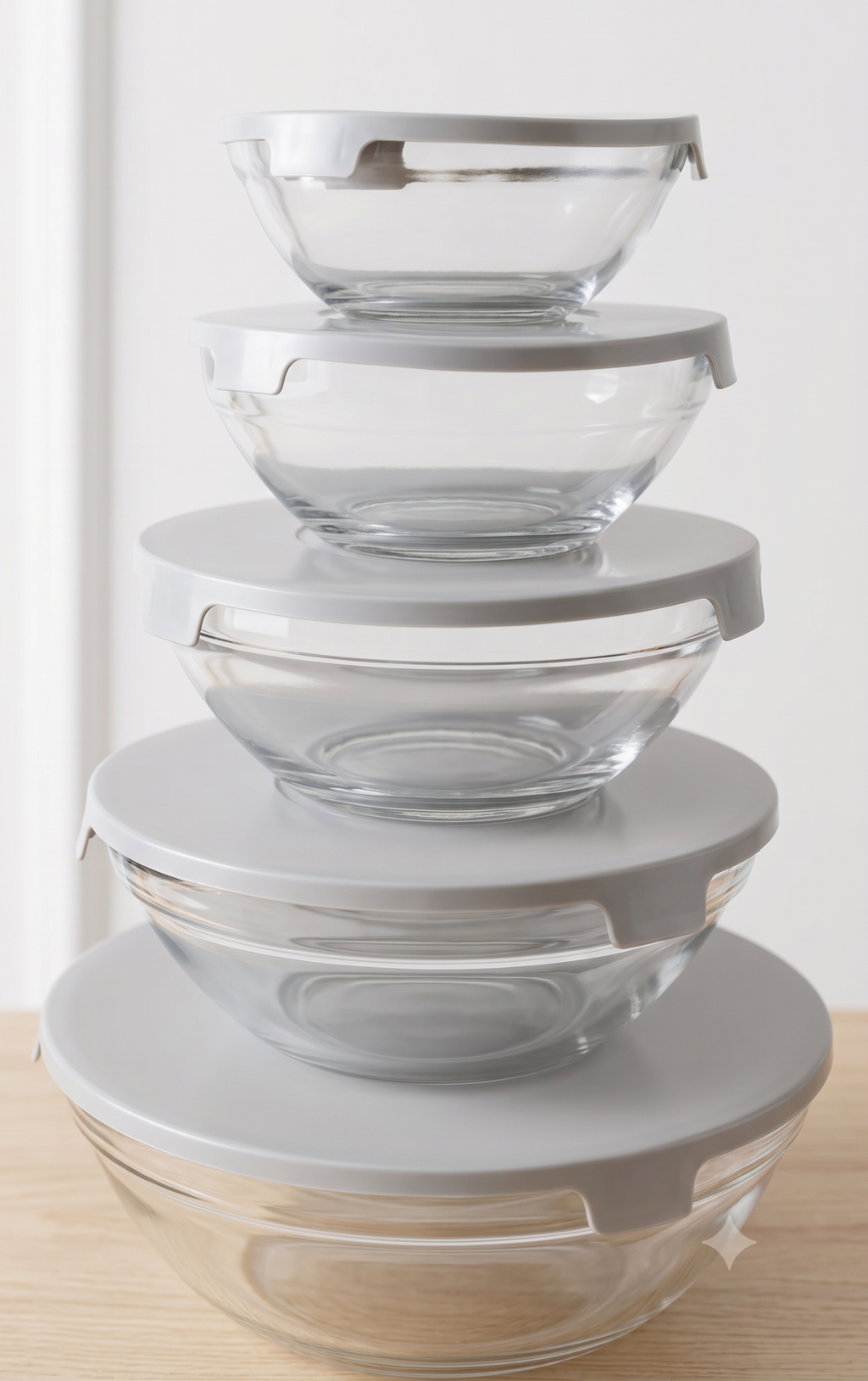 Ideal Home USB 100ml Multi-function Chopper + Free 5-Bowl Set with Lids