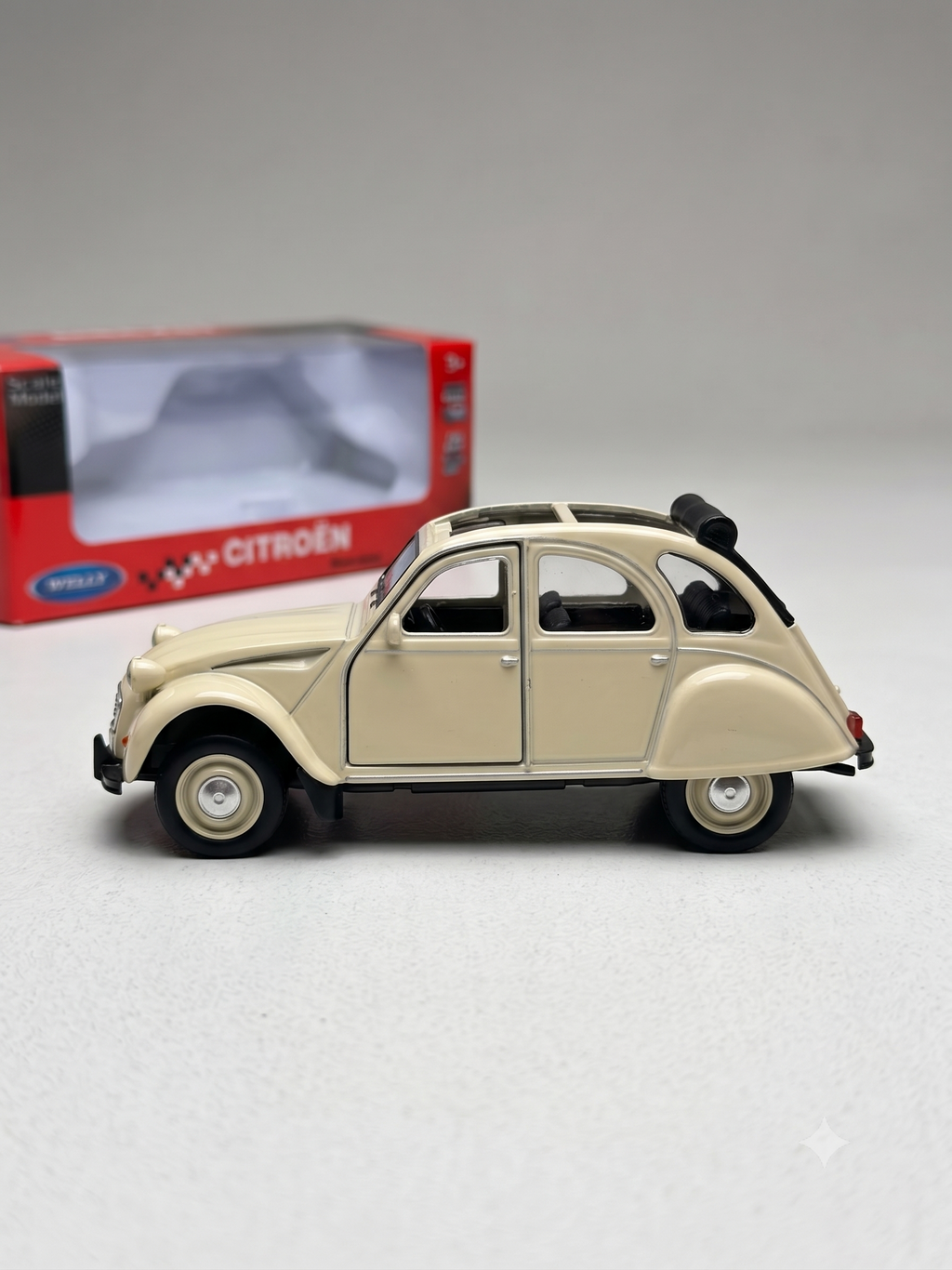 Welly Citroën 2CV – Miniature Diecast Scale Model 1:34
