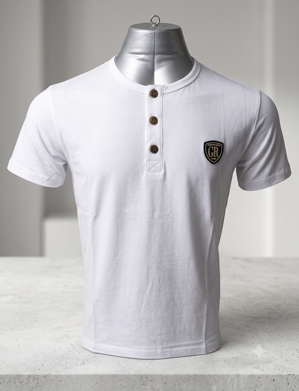 T-shirt Georges Rech Paris – Col Rond Homme