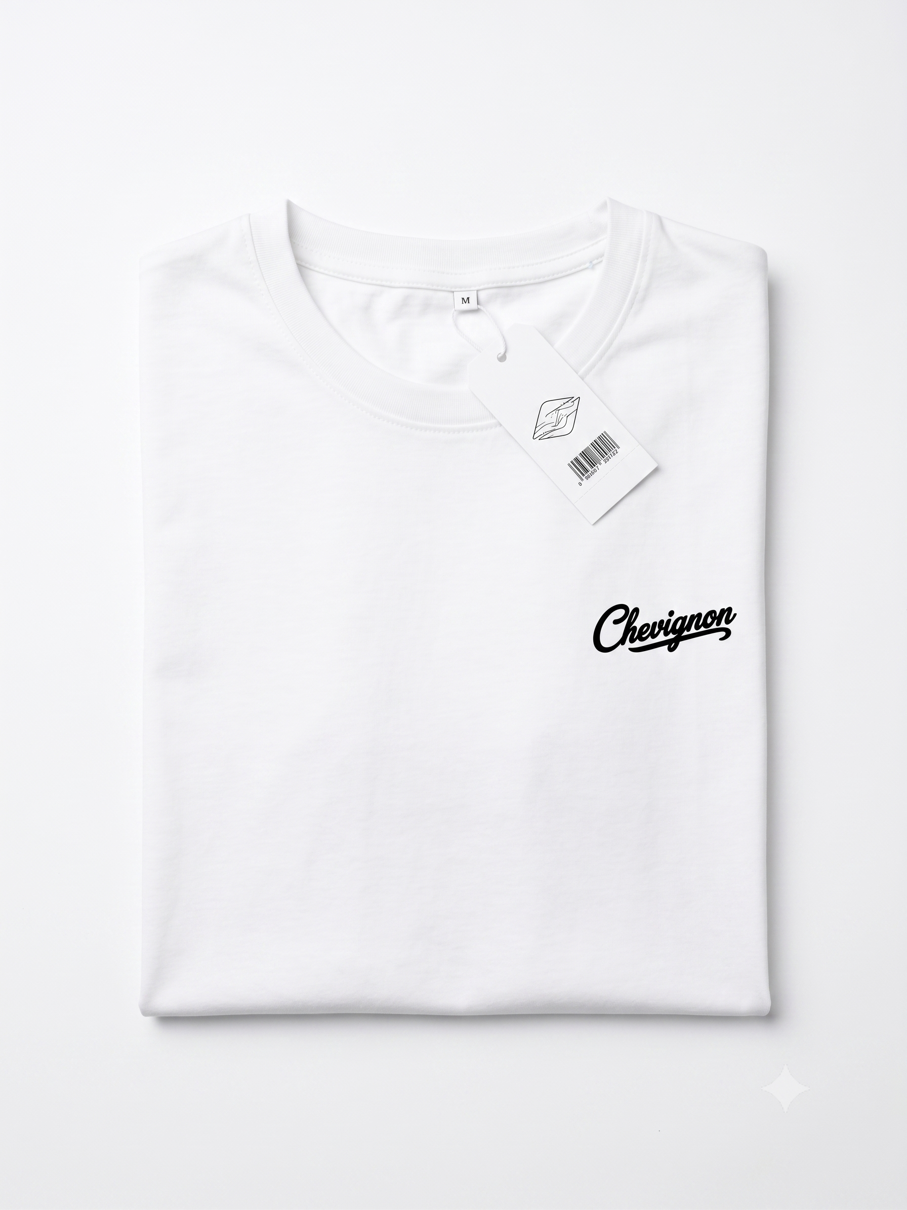 T-shirt Chevignon Col Rond Blanc