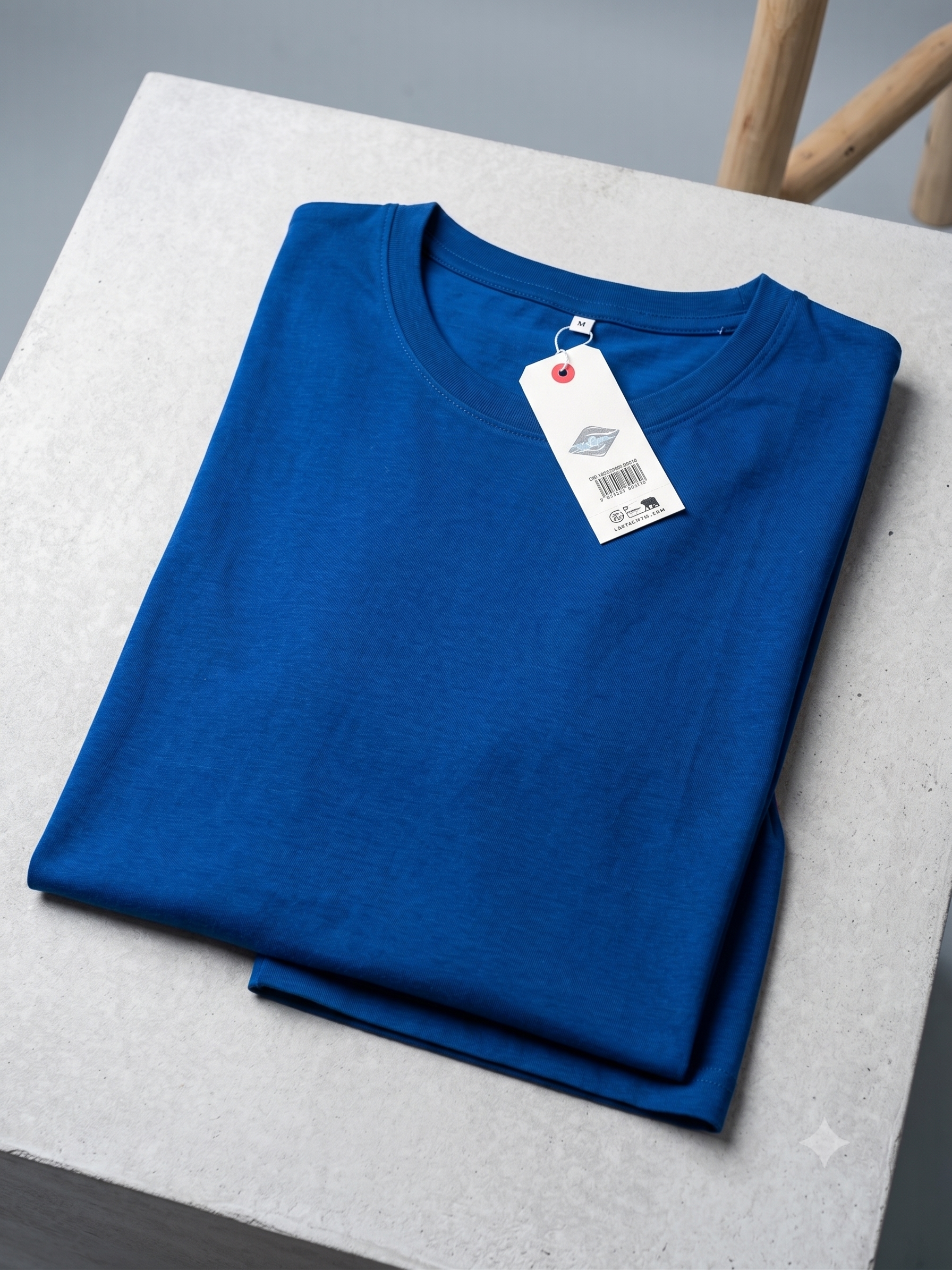 T-shirt Lee Cooper Col V Bleu Roi