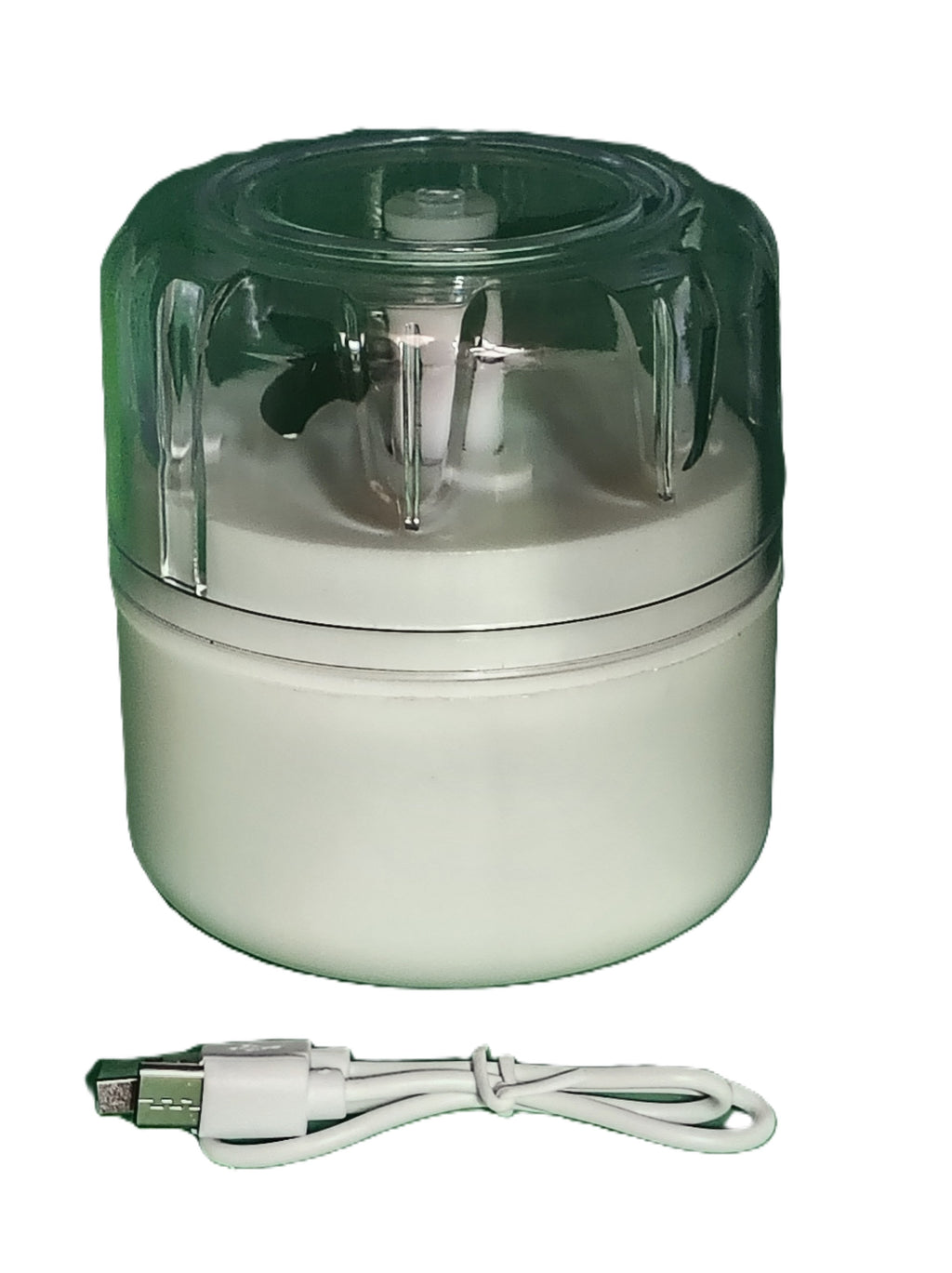 Hachoir Multifonctions Ideal Home – Rechargeable USB 100ml Acier Inox