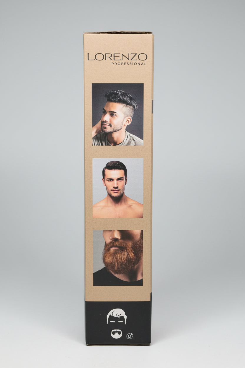 Tondeuse Lorenzo Professional Hair Clipper – Barbe & Cheveux Sans Fil Rechargeable USB