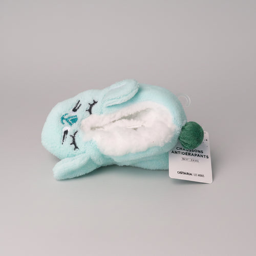 Chaussons Antidérapants Lapin Bleu Enfant 26/27 - 3/4 ans