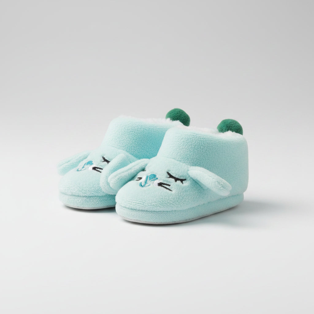 Chaussons Antidérapants Lapin Bleu Enfant 26/27 - 3/4 ans