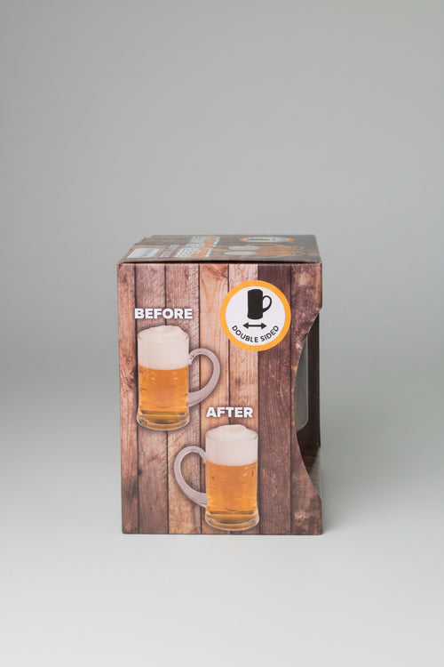 Chope Humour Before & After 530ml – Le cadeau qui fait rire !