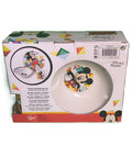 Set Vaisselle Mickey Mouse 3 Pièces – Assiette Bol Tasse Enfant Disney Officiel