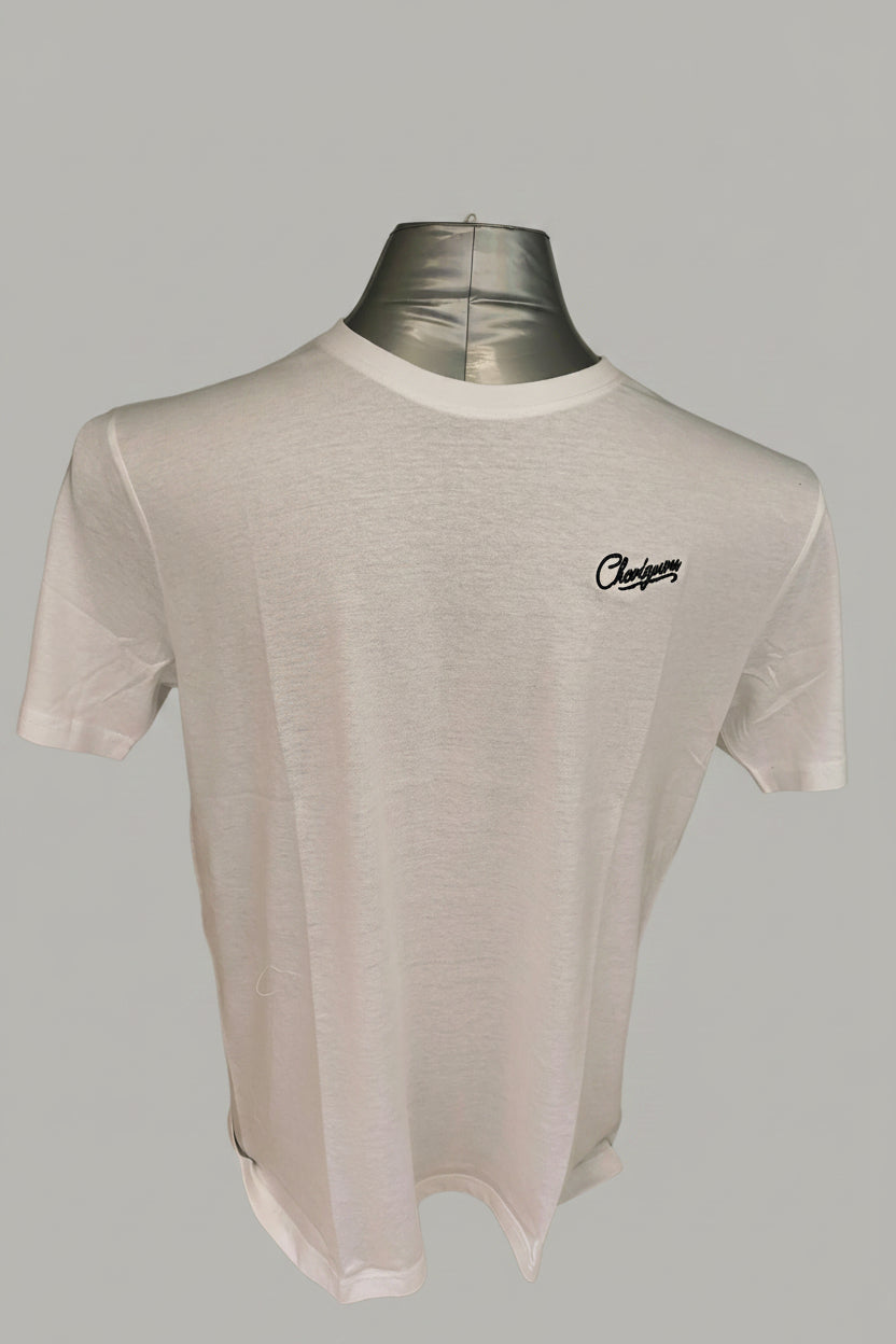 T-shirt Chevignon Col Rond Blanc