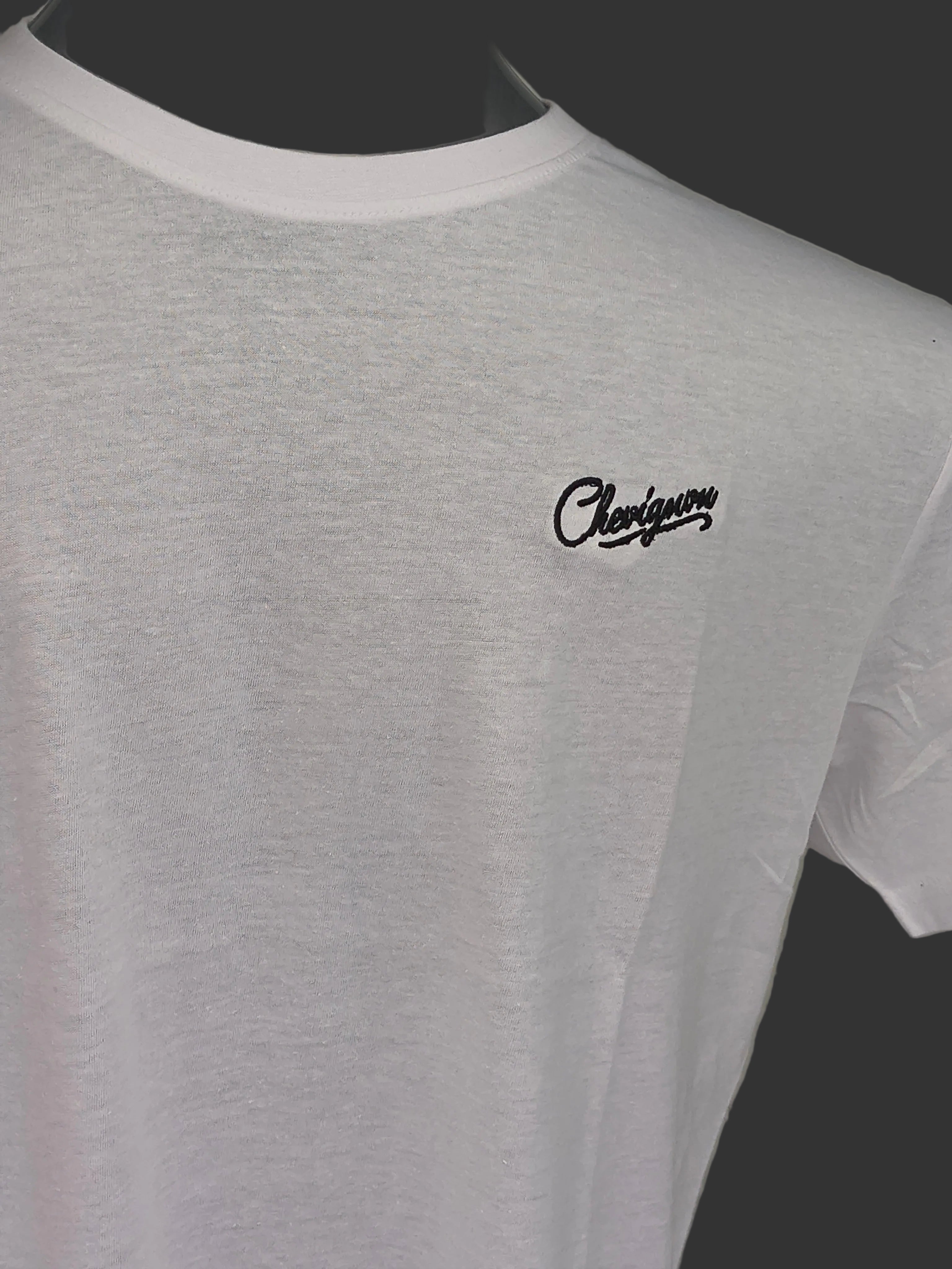 T-shirt Chevignon Col Rond Blanc