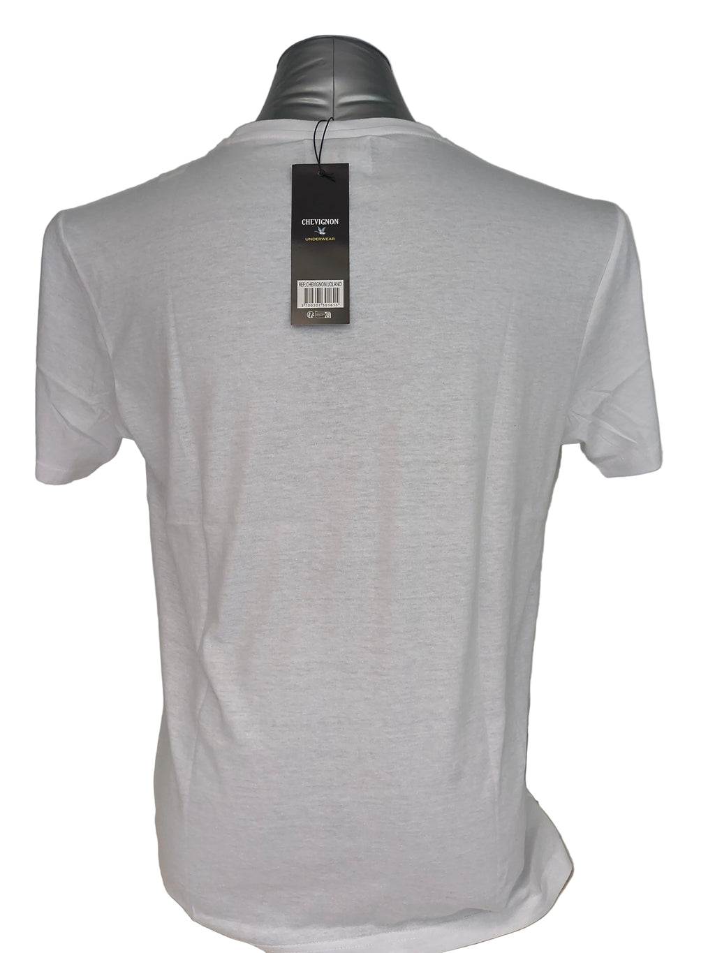 T-shirt Chevignon Col Rond Blanc