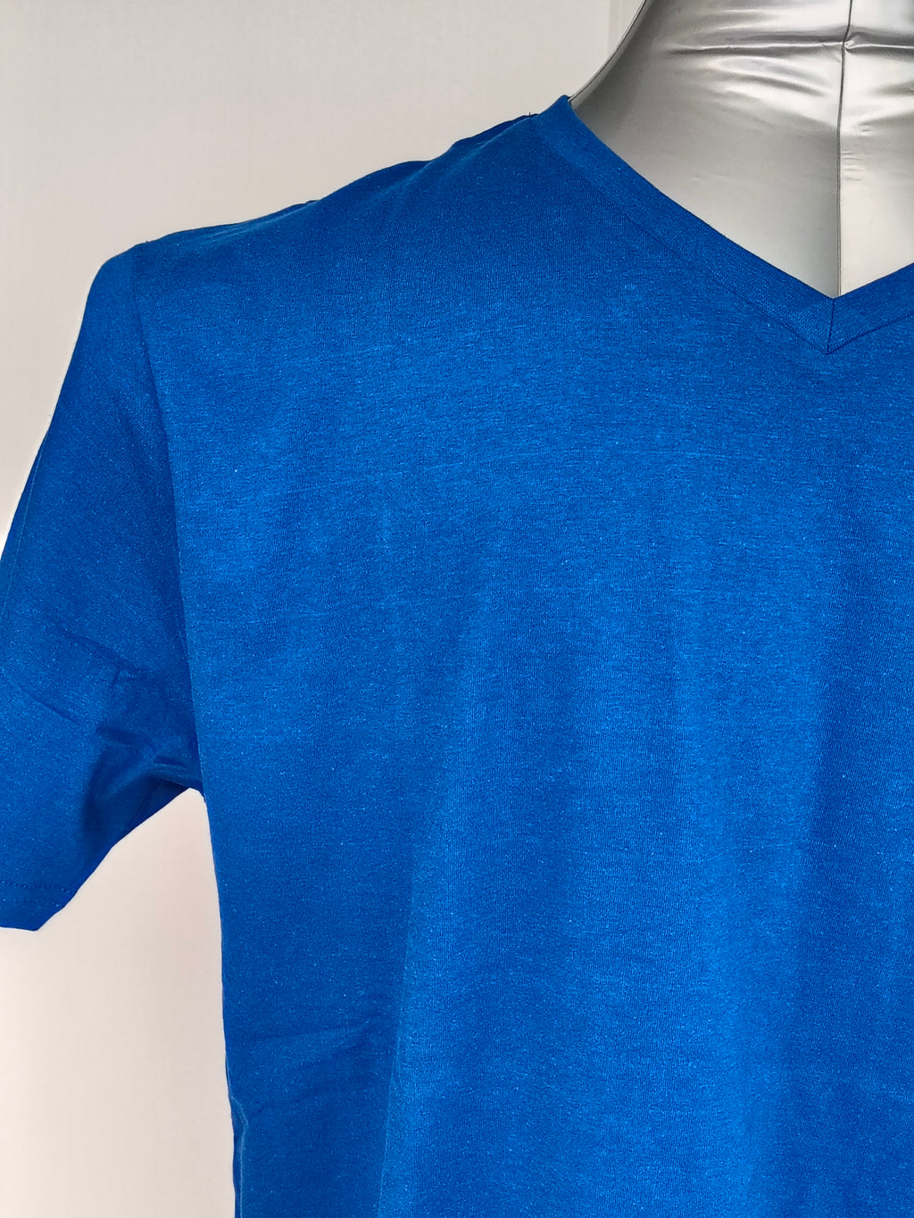 T-shirt Lee Cooper Col V Bleu Roi