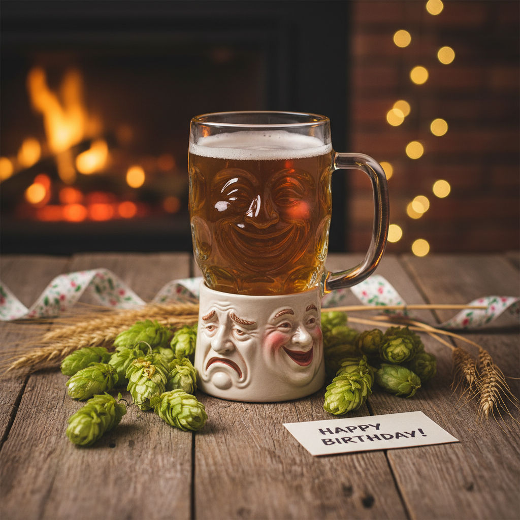 Chope Humour Before & After 530ml – Le cadeau qui fait rire !