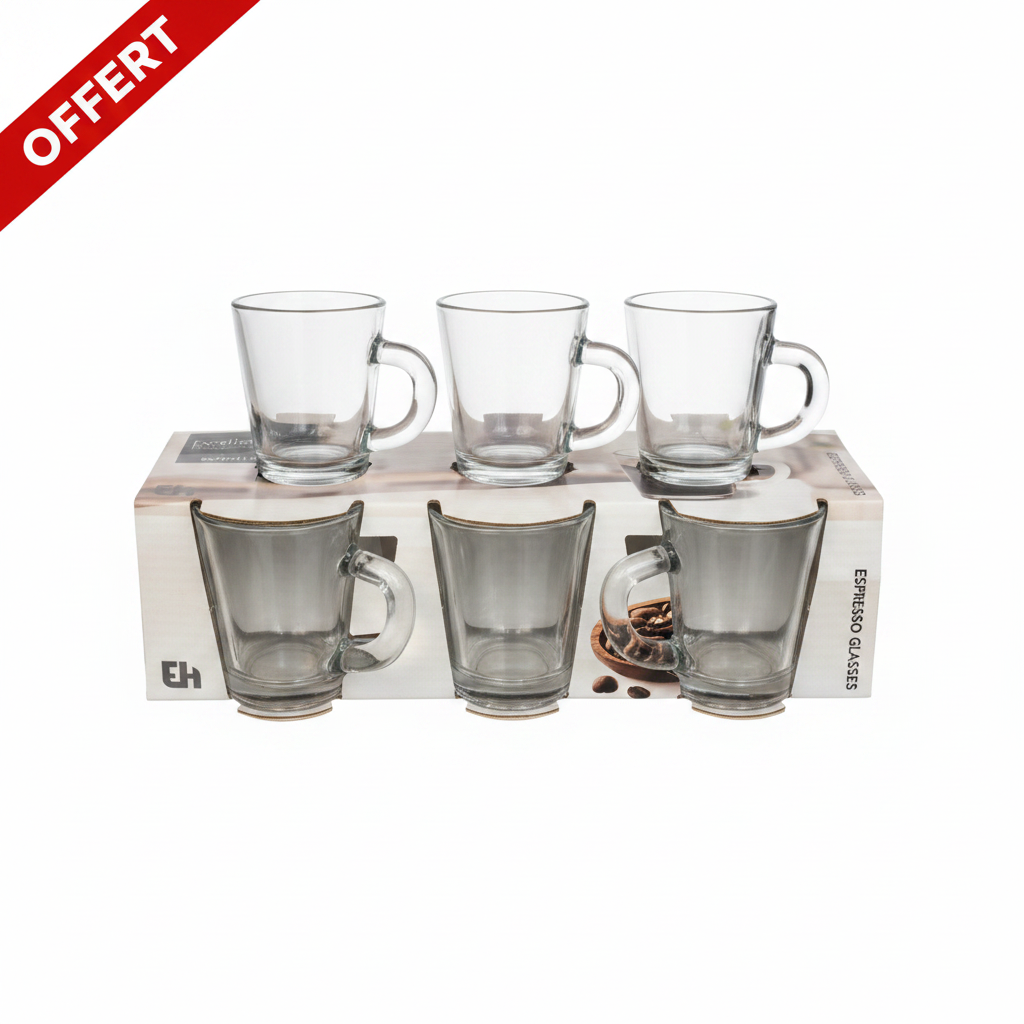 Verres espresso offerts